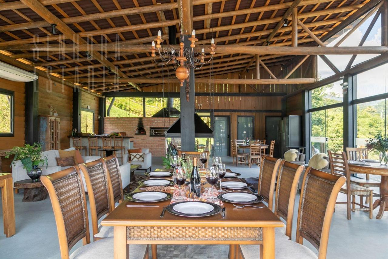 Villas Mornas Espaco De Eventos E Hospedagem Boutique Aguas Mornas ภายนอก รูปภาพ