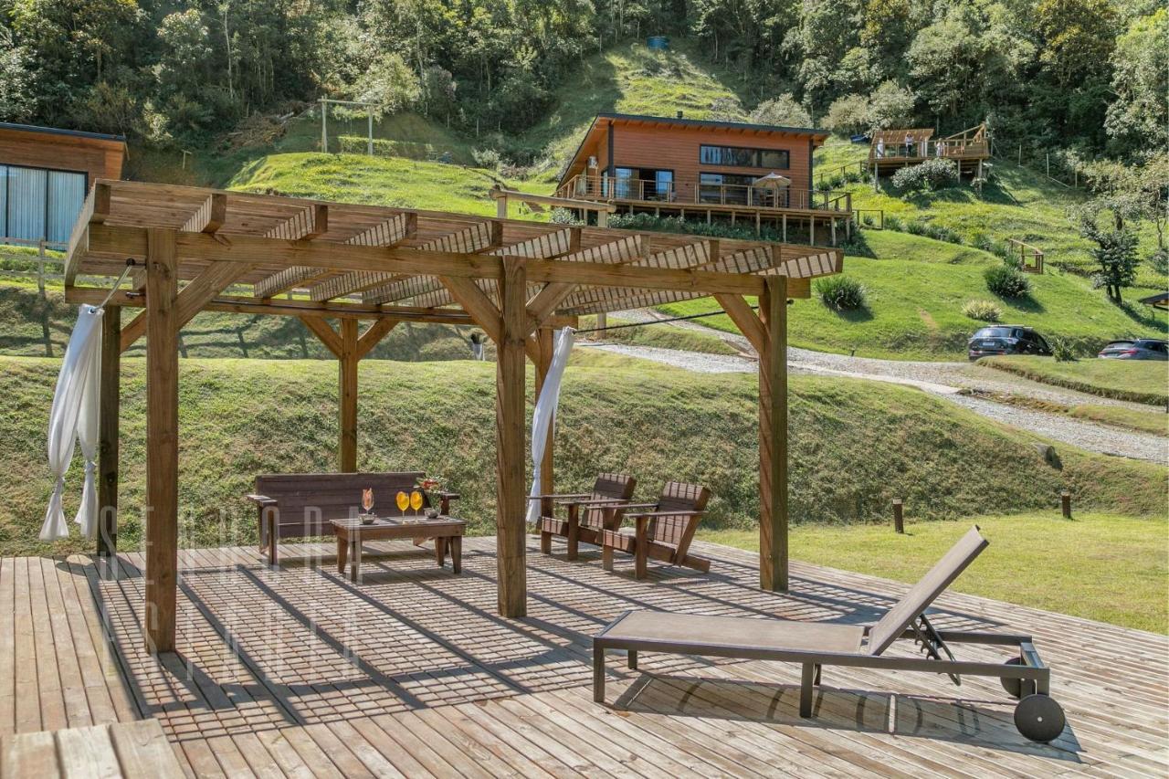 Villas Mornas Espaco De Eventos E Hospedagem Boutique Aguas Mornas ภายนอก รูปภาพ