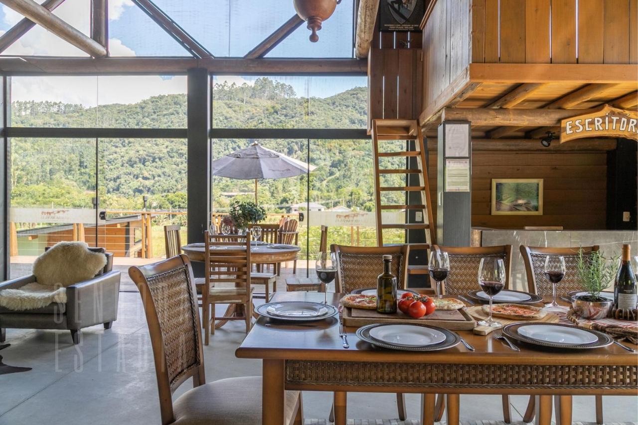 Villas Mornas Espaco De Eventos E Hospedagem Boutique Aguas Mornas ภายนอก รูปภาพ