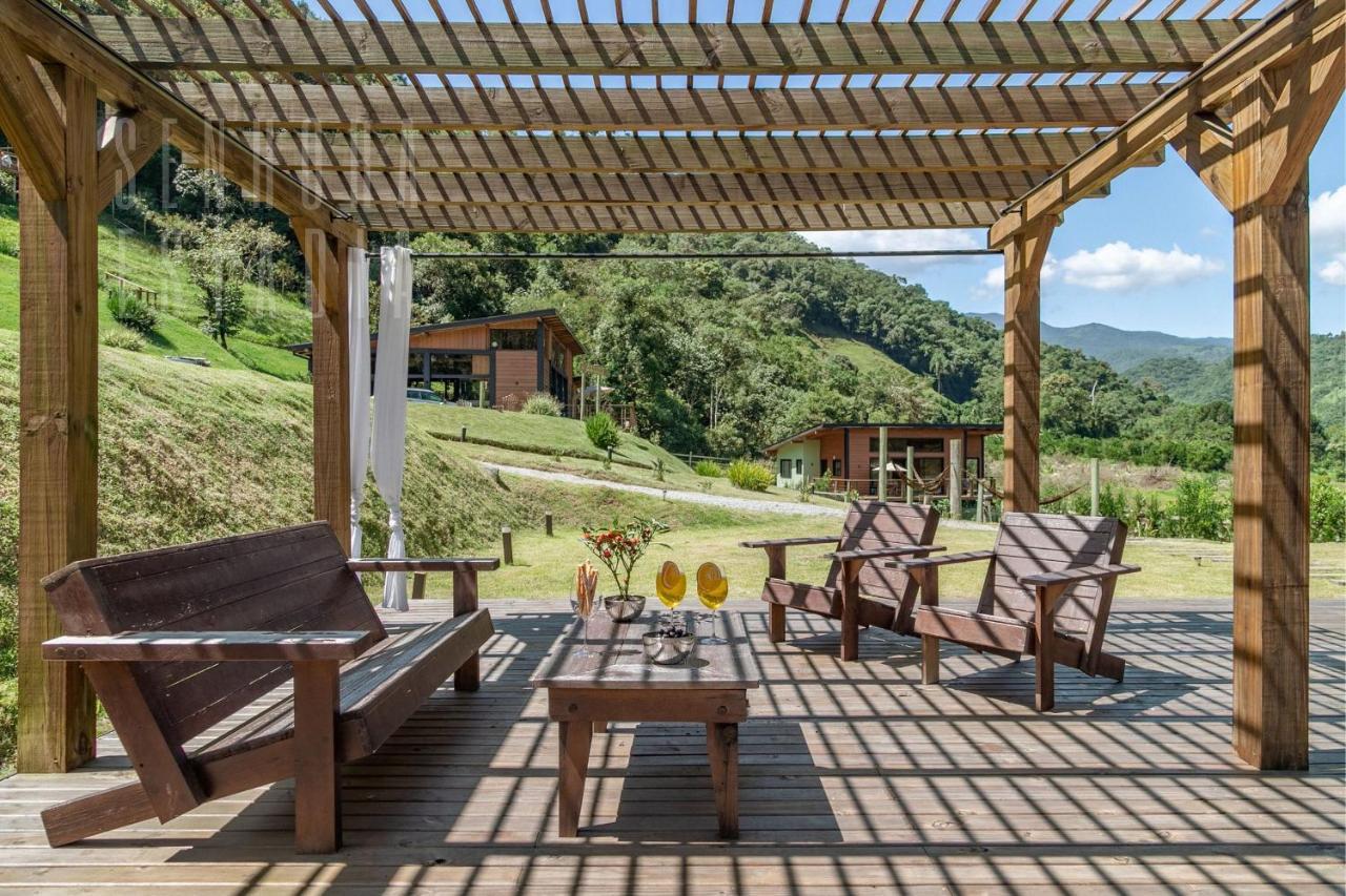 Villas Mornas Espaco De Eventos E Hospedagem Boutique Aguas Mornas ภายนอก รูปภาพ